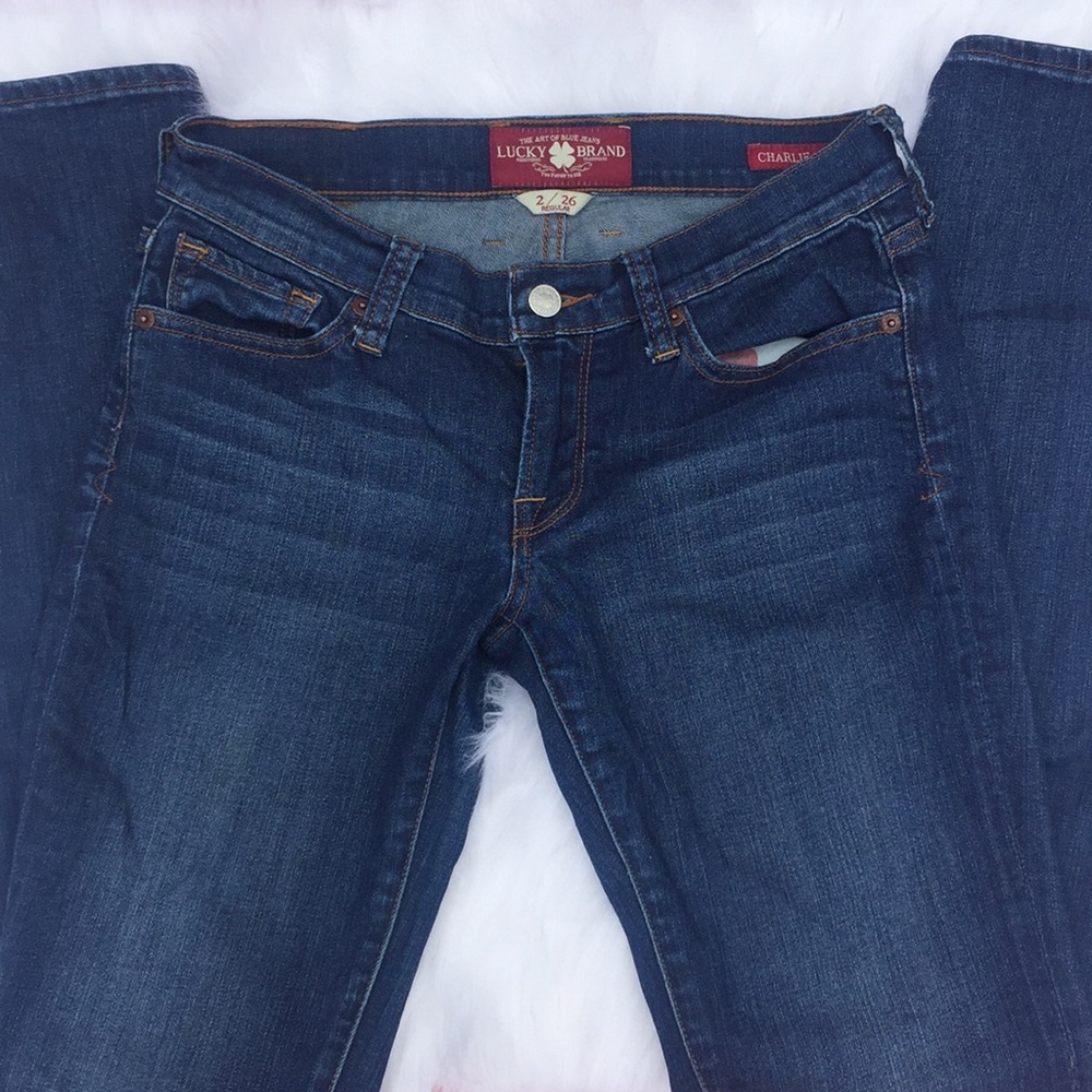 Lucky Brandy Charlie Skinny Jeans size 2/26